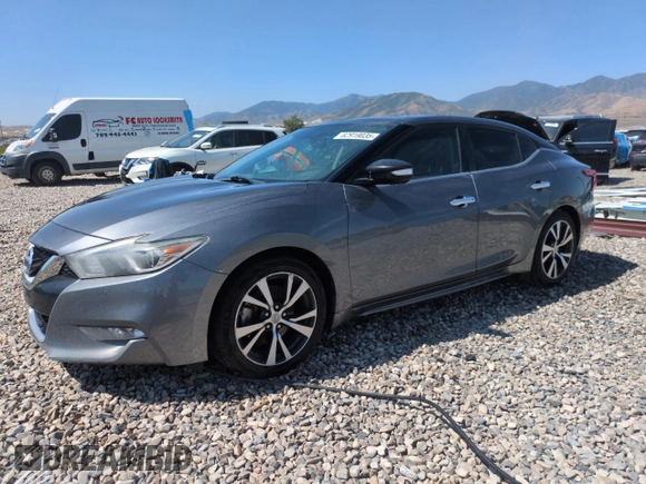 2017 Nissan Maxima S with VIN 1N4AA6AP4HC430534, listed as a Copart auction lot 62919035 with 172,887 mi miles and Salvage title. Bid and sale history available at DreamBid. Image 1.