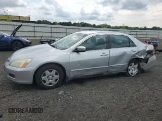 2006 Honda Accord LX z VIN 1HGCM56406A007558, wystawiony jako Copart lot #64808345 z przebiegiem 184 162 mil mil oraz Szkoda całkowita • Salvage title. Historia ofert i sprzedaży dostępna na DreamBid. Obrazek 1.