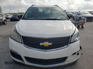 2015 Chevrolet Traverse LS z VIN 1GNKRFKD5FJ149287, wystawiony jako Copart lot #58641485 z przebiegiem 154 681 mil mil oraz Szkoda całkowita • Salvage title. Historia ofert i sprzedaży dostępna na DreamBid. Obrazek 5.