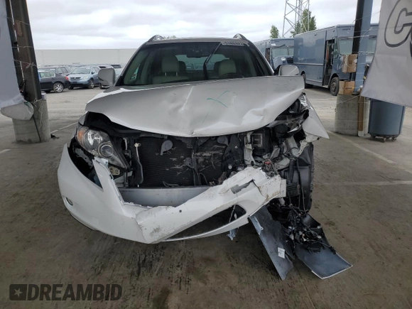 2012 Lexus RX 350 with VIN 2T2BK1BA9CC145574, listed as a Copart auction lot 53863225 with 76,555 mi miles and Salvage Title. Bid and sale history available at DreamBid. Image 5.