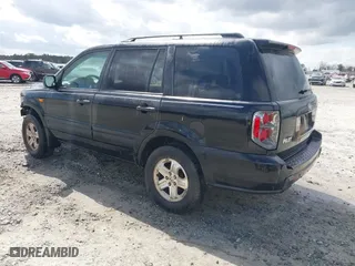2008 Honda Pilot VP with VIN 5FNYF28288B028838, listed as a IAAI auction lot 41787258 with 142,957 mi miles. Bid and sale history available at carsss.com. Image 3.