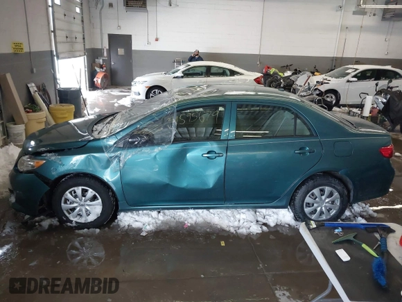 2010 Toyota Corolla with VIN 2T1BU4EE1AC279183, listed as a IAAI auction lot 41595679 with 85,191 mi miles. Bid and sale history available at carsss.com. Image 15.