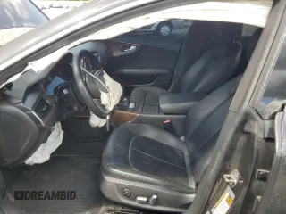 2016 Audi A7 Premium Plus with VIN WAUWGAFC3GN132225, listed as a Copart auction lot 56120595 with 160,404 mi miles and Salvage title. Bid and sale history available at DreamBid. Image 7.