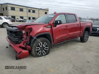 2024 GMC Sierra 1500 AT4 with VIN 3GTUUEEL6RG438360, listed as a Copart auction lot 42861845 with Not provided miles and Salvage title. Bid and sale history available at DreamBid. Image 1.