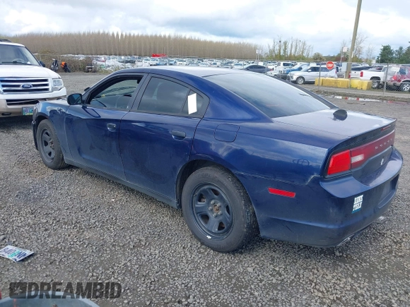 2013 Dodge Charger Police with VIN 2C3CDXAT4DH568020, listed as a IAAI auction lot 41985624 with 209,074 mi miles and . Bid and sale history available at DreamBid. Image 3.