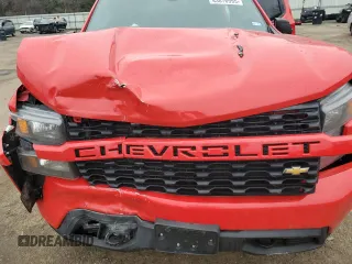 2022 Chevrolet Silverado 1500 Custom with VIN 3GCPWBEK3NG174845, listed as a Copart auction lot 43876995 with 40,868 mi miles and Salvage Title. Bid and sale history available at DreamBid. Image 12.