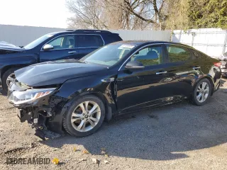 2018 Kia Optima LX with VIN 5XXGT4L35JG183222, listed as a Copart auction lot 51459525 with 125,344 mi miles and Salvage Title. Bid and sale history available at carsss.com. Image 1.
