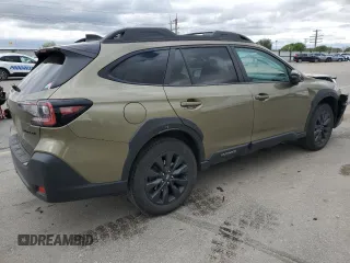 2023 Subaru Outback Onyx с VIN 4S4BTAJC9P3183692, выставлен на аукционе Copart как лот 56671215 с пробегом 33 070 миль миль и Списание • Salvage title. История ставок и продаж доступна на DreamBid. Изображение 3.