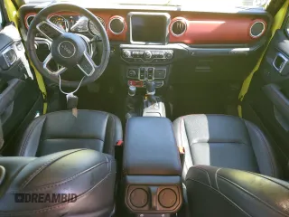 2023 Jeep Wrangler Rubicon with VIN 1C4HJXFN6PW515569, listed as a Copart auction lot 46721135 with 9,114 mi miles and Salvage title. Bid and sale history available at DreamBid. Image 8.