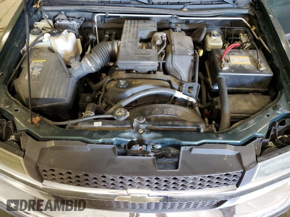 2004 Chevrolet Colorado LS Z71 with VIN 1GCDT196448179124, listed as a Copart auction lot 73243724 with 172,671 mi miles and Salvage Title. Bid and sale history available at carsss.com. Image 12.