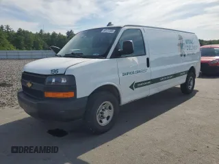 2018 Chevrolet Express Cargo с VIN 1GCWGBFP8J1189174, выставлен на аукционе Copart как лот 59177265 с пробегом 249 515 миль миль и Списание • Salvage title. История ставок и продаж доступна на DreamBid. Изображение 1.