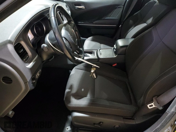 2022 Dodge Charger SXT with VIN 2C3CDXBG8NH212544, listed as a Copart auction lot 46357645 with 50,236 mi miles and Salvage Title. Bid and sale history available at DreamBid. Image 7.
