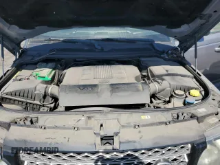 2012 Land Rover Range Rover Sport HSE Lux with VIN SALSK2D42CA720208, listed as a Copart auction lot 57854285 with 89,732 mi miles and Salvage title. Bid and sale history available at DreamBid. Image 12.
