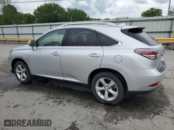 2015 Lexus RX 350 with VIN 2T2BK1BA0FC284190, listed as a Copart auction lot 53527925 with 109,436 mi miles and Salvage Title. Bid and sale history available at DreamBid. Image 2.