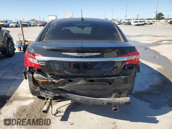 2014 Chrysler 200 LX with VIN 1C3CCBAG7EN101336, listed as a Copart auction lot 49873065 with 159,348 mi miles and Salvage Title. Bid and sale history available at carsss.com. Image 6.