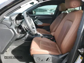 2020 Audi Q3 S line Premium with VIN WA1DECF34L1123427, listed as a Copart auction lot 44001445 with 52,799 mi miles and Salvage Title. Bid and sale history available at carsss.com. Image 7.