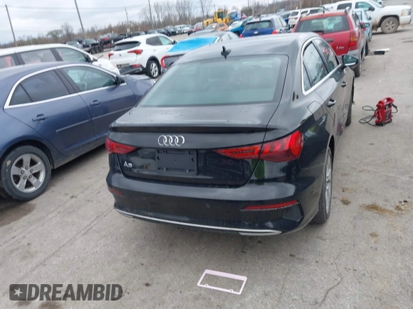 2023 Audi A3 Premium z VIN WAUAUDGY4PA122471, wystawiony jako IAAI lot #41988335 z przebiegiem 11 848 mil mil oraz . Historia ofert i sprzedaży dostępna na DreamBid. Obrazek 16.