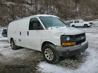 2010 Chevrolet Express Cargo Van with VIN 1GCUGADX8A1184609, listed as a Copart auction lot 44446155 with 89,759 mi miles and Salvage Title. Bid and sale history available at carsss.com. Image 12.
