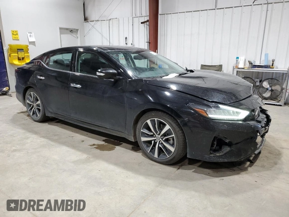 2021 Nissan Maxima SV z VIN 1N4AA6CV0MC508734, wystawiony jako Copart lot #83462114 z przebiegiem 92 377 mil mil oraz Szkoda całkowita • Salvage title. Historia ofert i sprzedaży dostępna na DreamBid. Obrazek 4.