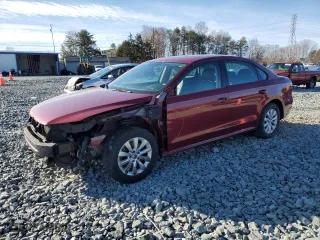 2015 Volkswagen Passat 1.8T Limited Edition with VIN 1VWAT7A31FC029153, listed as a Copart auction lot 45638115 with 148,602 mi miles and Salvage Title. Bid and sale history available at carsss.com. Image 1.