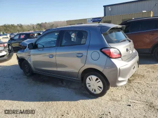 2022 Mitsubishi Mirage ES with VIN ML32AUHJ5NH008343, listed as a Copart auction lot 46995045 with 52,761 mi miles and Salvage Title. Bid and sale history available at carsss.com. Image 2.