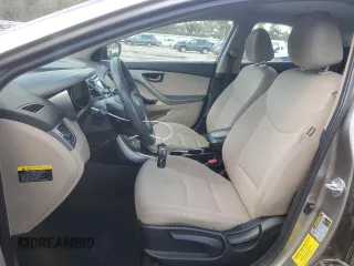 2014 Hyundai Elantra SE with VIN 5NPDH4AE3EH544370, listed as a Copart auction lot 51909635 with 76,681 mi miles and Salvage Title. Bid and sale history available at DreamBid. Image 7.