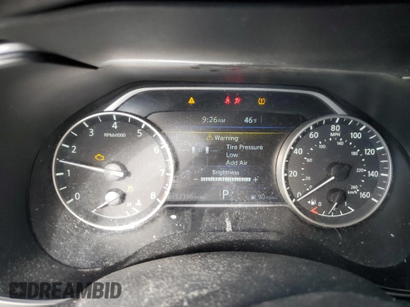 2016 Nissan Maxima S with VIN 1N4AA6AP4GC380930, listed as a Copart auction lot 50172465 with 152,396 mi miles and Salvage Title. Bid and sale history available at DreamBid. Image 9.