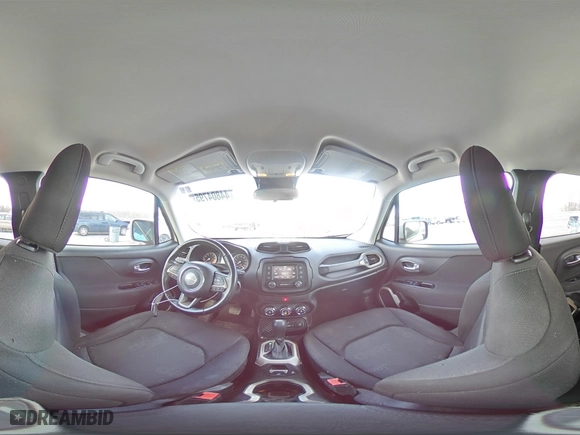 2017 Jeep Renegade Latitude with VIN ZACCJABB8HPE48961, listed as a Copart auction lot 44804795 with 108,651 mi miles and Salvage Title. Bid and sale history available at carsss.com. Image 13.