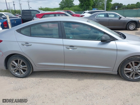 2017 Hyundai Elantra Limited with VIN 5NPD84LF3HH072908, listed as a IAAI auction lot 42106855 with 104,942 mi miles. Bid and sale history available at carsss.com. Image 13.