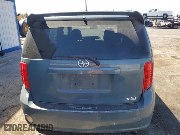 2008 Scion xB with VIN JTLKE50EX81010905, listed as a Copart auction lot 55611435 with 186,998 mi miles and Clean Title. Bid and sale history available at carsss.com. Image 6.