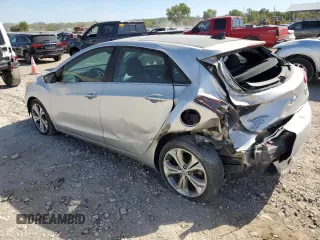 2013 Hyundai Elantra GT w/Blue Int with VIN KMHD35LE8DU048353, listed as a Copart auction lot 73672804 with 79,479 mi miles and Salvage Title. Bid and sale history available at carsss.com. Image 2.
