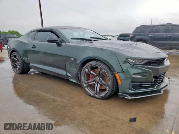 2020 Chevrolet Camaro 2SS z VIN 1G1FG1R7XL0106321, wystawiony jako Copart lot #54905995 z przebiegiem Nie podano mil oraz Szkoda całkowita • Salvage title. Historia ofert i sprzedaży dostępna na DreamBid. Obrazek 4.
