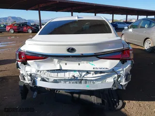 2024 Lexus ES with VIN 58ADA1C15RU042473, listed as a IAAI auction lot 41755870 with 19,043 mi miles. Bid and sale history available at carsss.com. Image 16.