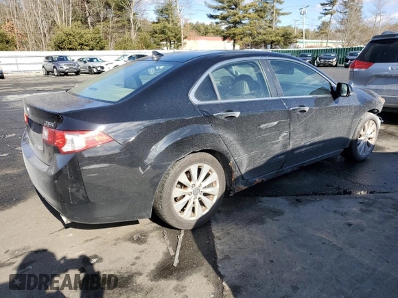 2009 Acura TSX with VIN JH4CU26679C014626, listed as a Copart auction lot 43634955 with 218,324 mi miles and Salvage Title. Bid and sale history available at carsss.com. Image 3.