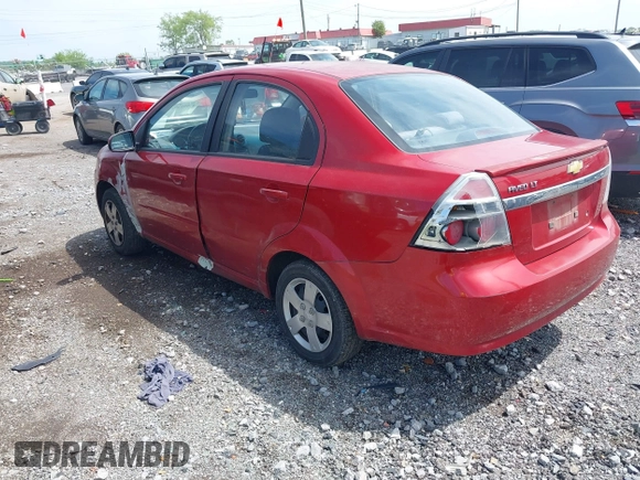 2011 Chevrolet Aveo 1LT with VIN KL1TD5DE7BB188101, listed as a IAAI auction lot 42093352 with 135,864 mi miles and . Bid and sale history available at DreamBid. Image 3.