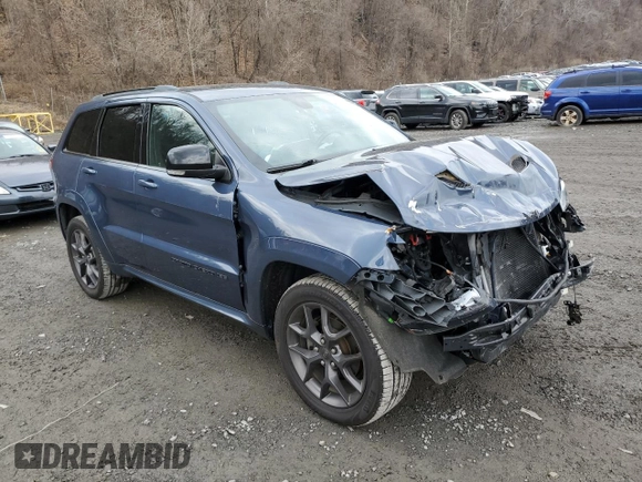2020 Jeep Grand Cherokee Limited with VIN 1C4RJFBG5LC151291, listed as a Copart auction lot 50994485 with 44,540 mi miles and Non repairable. Bid and sale history available at DreamBid. Image 4.