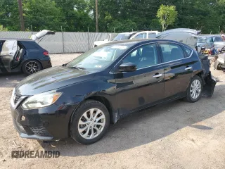 2019 Nissan Sentra S with VIN 3N1AB7AP4KY351623, listed as a Copart auction lot 60481285 with 78,314 mi miles and Salvage title. Bid and sale history available at DreamBid. Image 1.