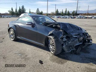 2006 Mercedes-Benz SLK-Class 5.5L AMG with VIN WDBWK73F06F082698, listed as a Copart auction lot 81430534 with 129,545 mi miles and Salvage Title. Bid and sale history available at carsss.com. Image 4.