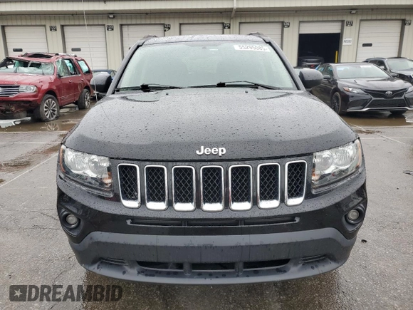 2017 Jeep Compass Sport SE with VIN 1C4NJDBB7HD173530, listed as a Copart auction lot 55295085 with 112,391 mi miles and Salvage title. Bid and sale history available at DreamBid. Image 5.