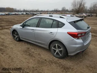 2020 Subaru Impreza Premium with VIN 4S3GTAV64L3735527, listed as a Copart auction lot 45195835 with 0 mi miles and Salvage Title. Bid and sale history available at carsss.com. Image 2.