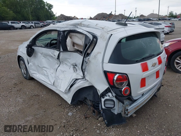 2016 Chevrolet Sonic LS with VIN 1G1JA6SH5G4109671, listed as a IAAI auction lot 39954571 with 145,219 mi miles and . Bid and sale history available at DreamBid. Image 3.