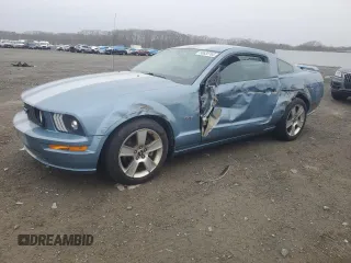 2007 Ford Mustang GT Deluxe with VIN 1ZVFT82H175224617, listed as a Copart auction lot 50630765 with 162,197 mi miles and Clean Title. Bid and sale history available at carsss.com. Image 1.