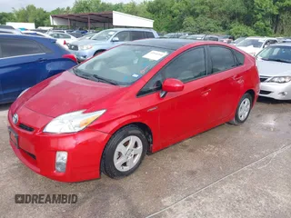 2010 Toyota Prius II with VIN JTDKN3DU1A0148782, listed as a IAAI auction lot 42146946 with 215,379 mi miles. Bid and sale history available at carsss.com. Image 2.