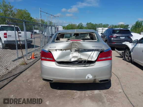 2015 Buick LaCrosse with VIN 1G4GA5G33FF223191, listed as a IAAI auction lot 42258580 with 60,722 mi miles and . Bid and sale history available at DreamBid. Image 17.