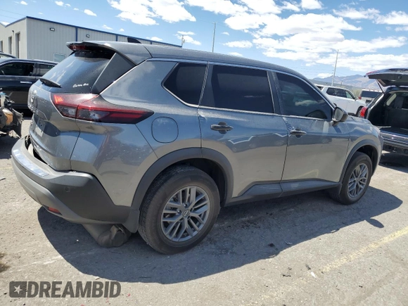 2022 Nissan Rogue S with VIN 5N1BT3AA3NC709144, listed as a Copart auction lot 56034605 with 56,104 mi miles and Salvage title. Bid and sale history available at DreamBid. Image 3.