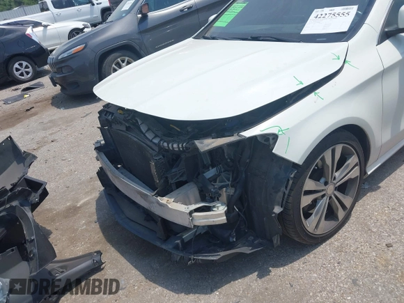 2014 Mercedes-Benz CLA 250 with VIN WDDSJ4EBXEN105295, listed as a IAAI auction lot 42275555 with 88,888 mi miles and . Bid and sale history available at DreamBid. Image 6.