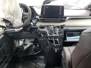 2023 Toyota Sienna Platinum with VIN 5TDERKEC6PS175340, listed as a Copart auction lot 57083465 with Not provided miles and Salvage title. Bid and sale history available at DreamBid. Image 8.