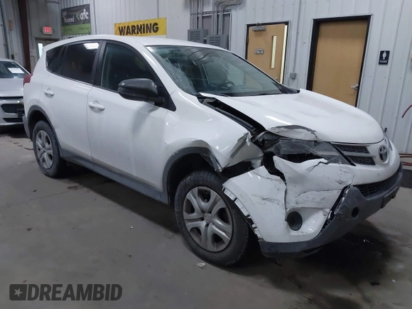 2015 Toyota RAV4 LE with VIN 2T3BFREV0FW253081, listed as a IAAI auction lot 40993797 with 154,068 mi miles. Bid and sale history available at carsss.com. Image 1.