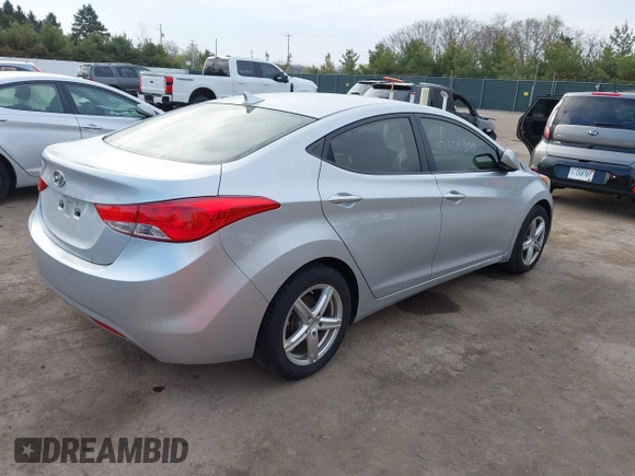 2011 Hyundai Elantra Limited with VIN 5NPDH4AE6BH059619, listed as a IAAI auction lot 42109300 with 178,573 mi miles and . Bid and sale history available at DreamBid. Image 4.