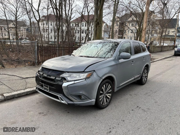 2019 Mitsubishi Outlander ES with VIN JA4AZ3A35KZ044833, listed as a Copart auction lot 52434115 with 125,810 mi miles and Clean Title. Bid and sale history available at carsss.com. Image 2.